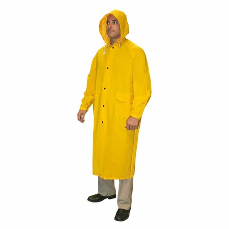 CORDOVA Raincoat, Renegade, 2-Piece, Yellow, 4XL RC35Y4XL